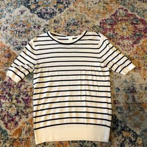H&M short sleeve sweater